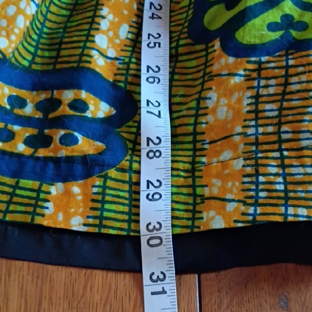 Zachary's Smile  Dress in Green and Blue. Size 8. Art To Wear. - Picture 12 of 12